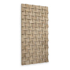 Escultura 56x5x111 Madera -- Natural