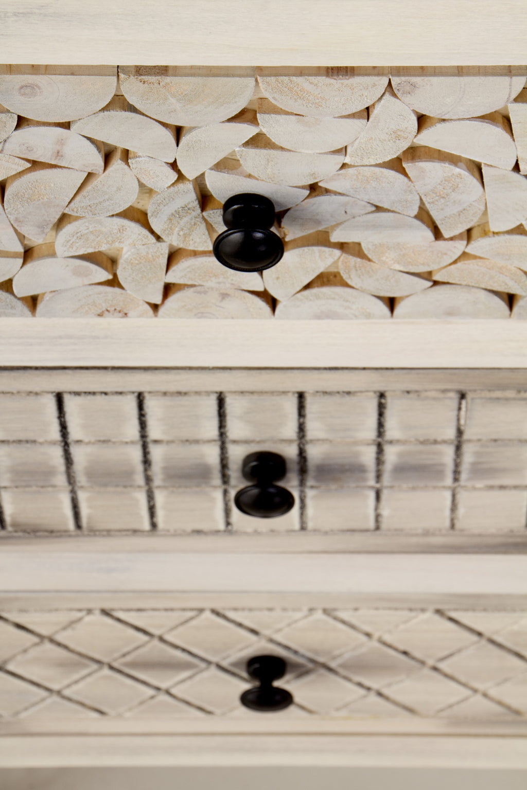 MESITA DE NOCHE MADERA DE ALAMO COLOR NATURAL, PATAS PINO MACIZO