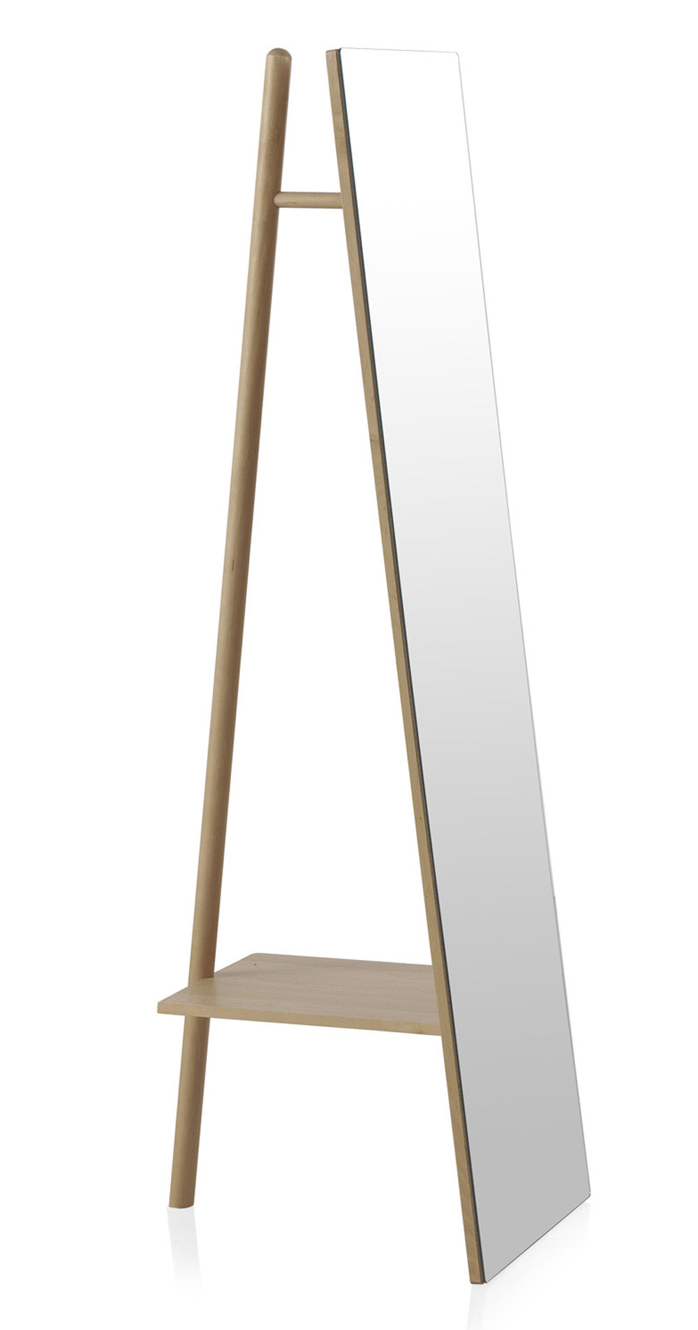 ESPEJO PERCHERO MADERA NATURAL