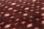 ALFOMBRA HAND KNOTTED ECHO RED 170X240