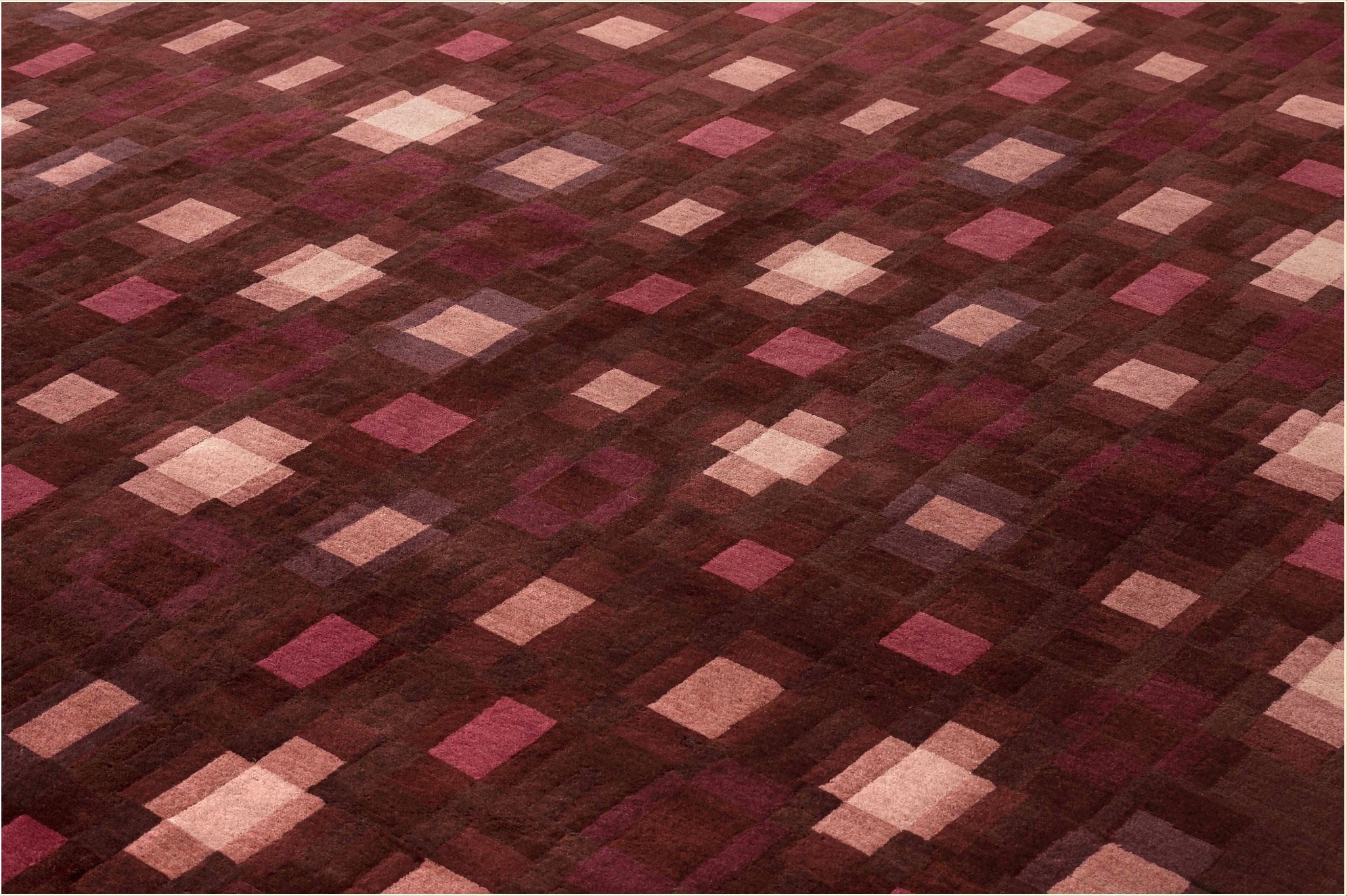 ALFOMBRA HAND KNOTTED ECHO RED 170X240