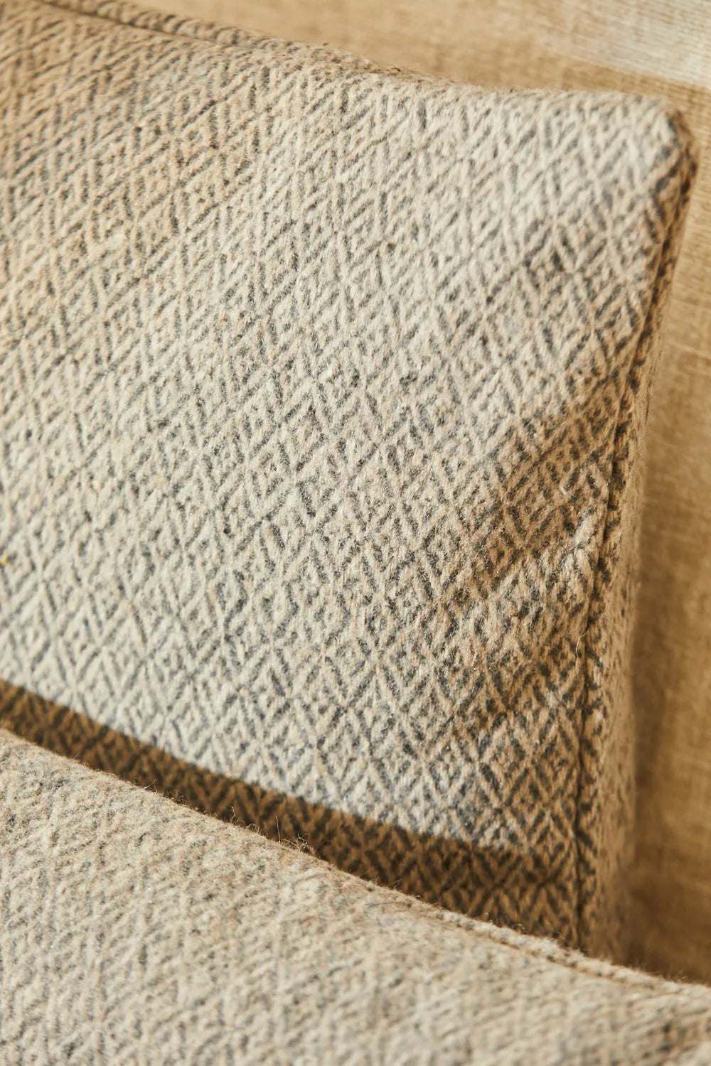 Funda de cojín de lana otras fibras Montana