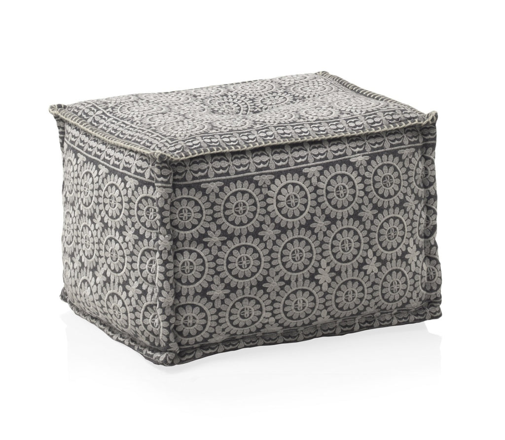 PUFF ALGODON/POLIESTER 55X45X40 CM