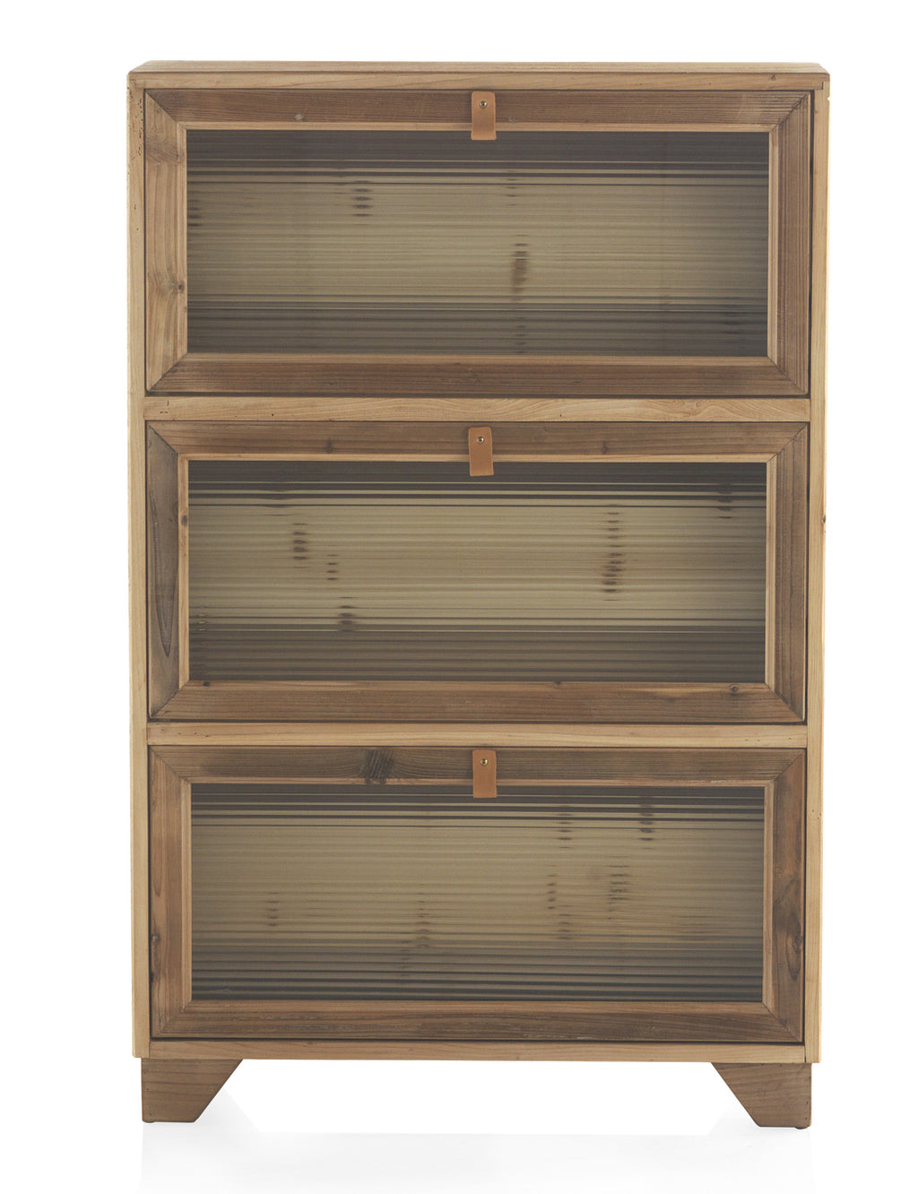 ZAPATERO DE MADERA CON 3 COMPARTIMENTOS