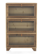 ZAPATERO DE MADERA CON 3 COMPARTIMENTOS