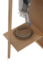 ESPEJO PERCHERO MADERA NATURAL