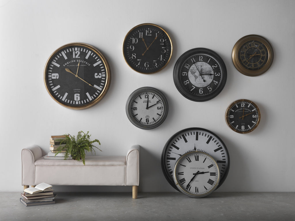 RELOJ DE PARED METALICO