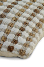 COJIN ALGODON-JUTE NATURAL 45X45 CM