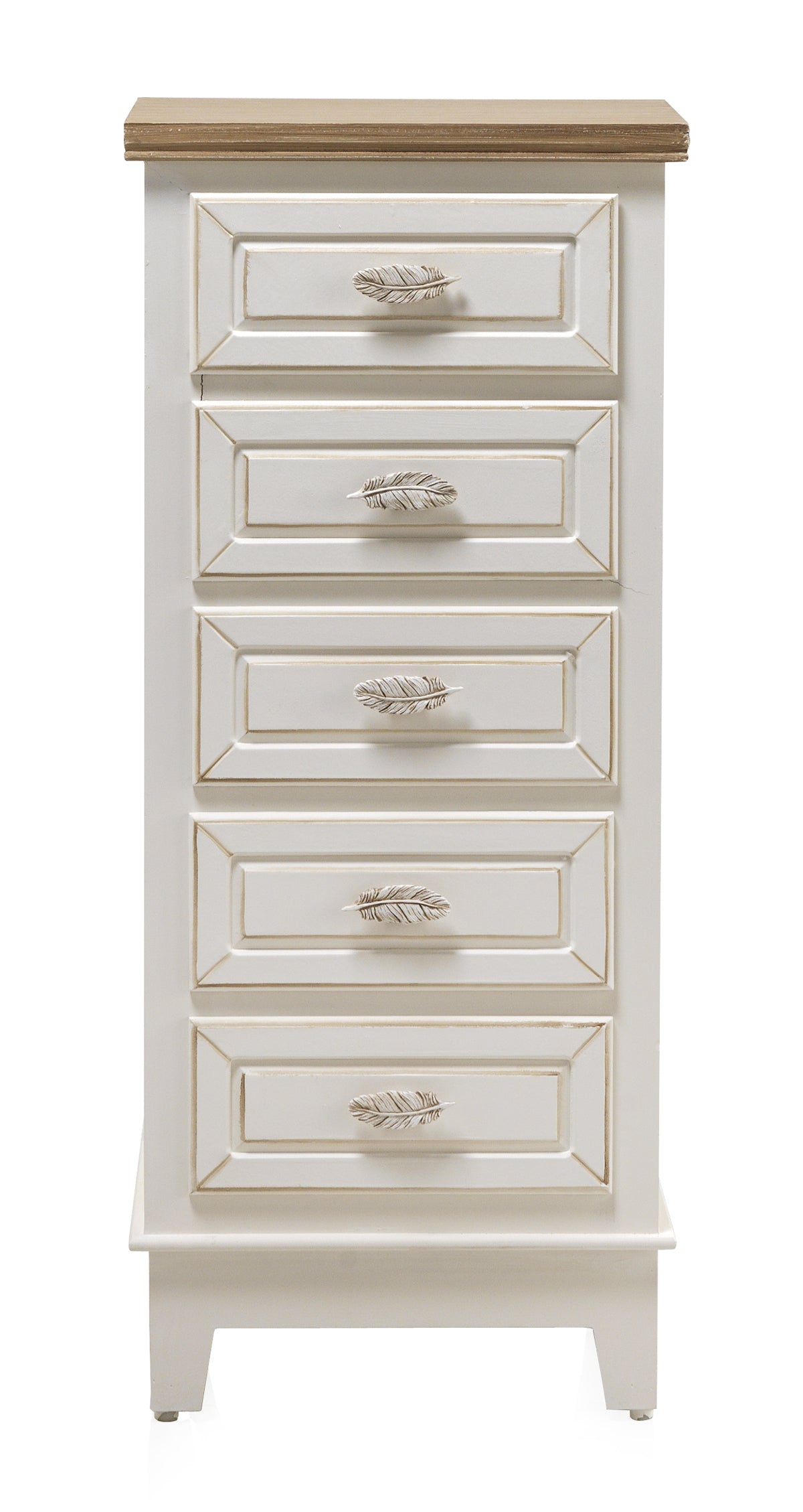 SINFONIER 5 CAJONES MADERA BLANCO