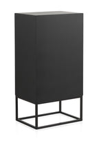 SINFONIER MADERA LAMINADA 4 CAJONES CON BASE METALICA