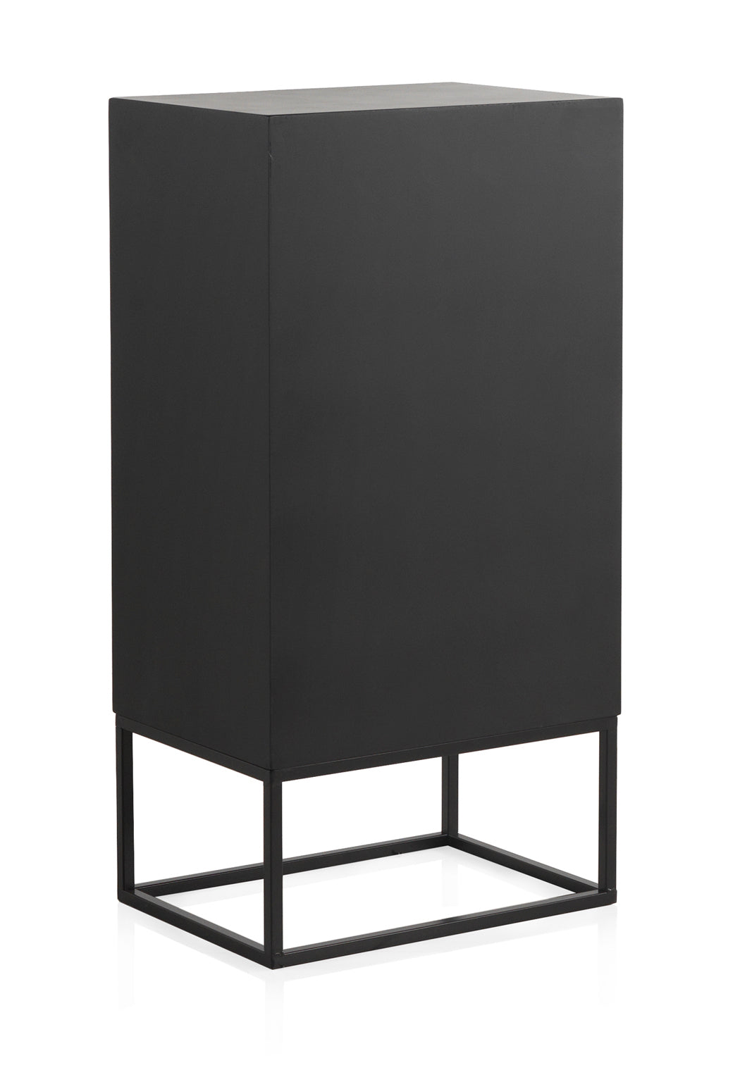 SINFONIER MADERA LAMINADA 4 CAJONES CON BASE METALICA