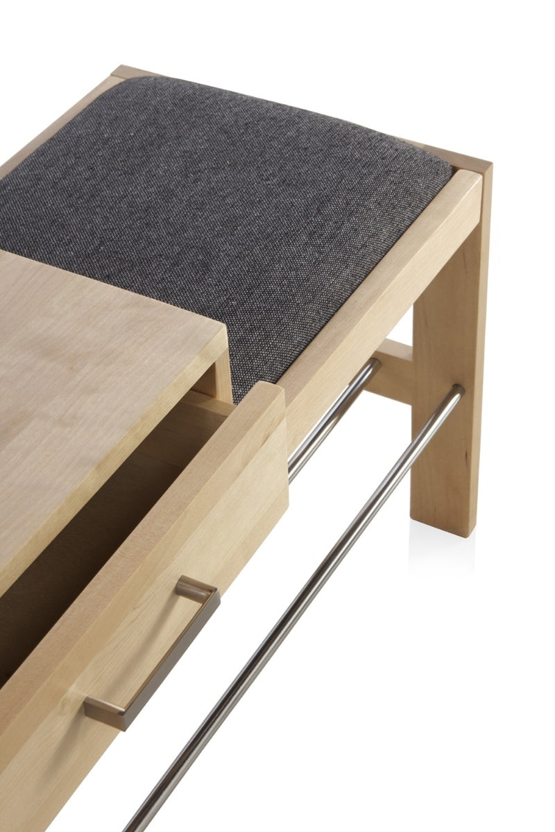 BANCO ZAPATERO MADERA NATURAL