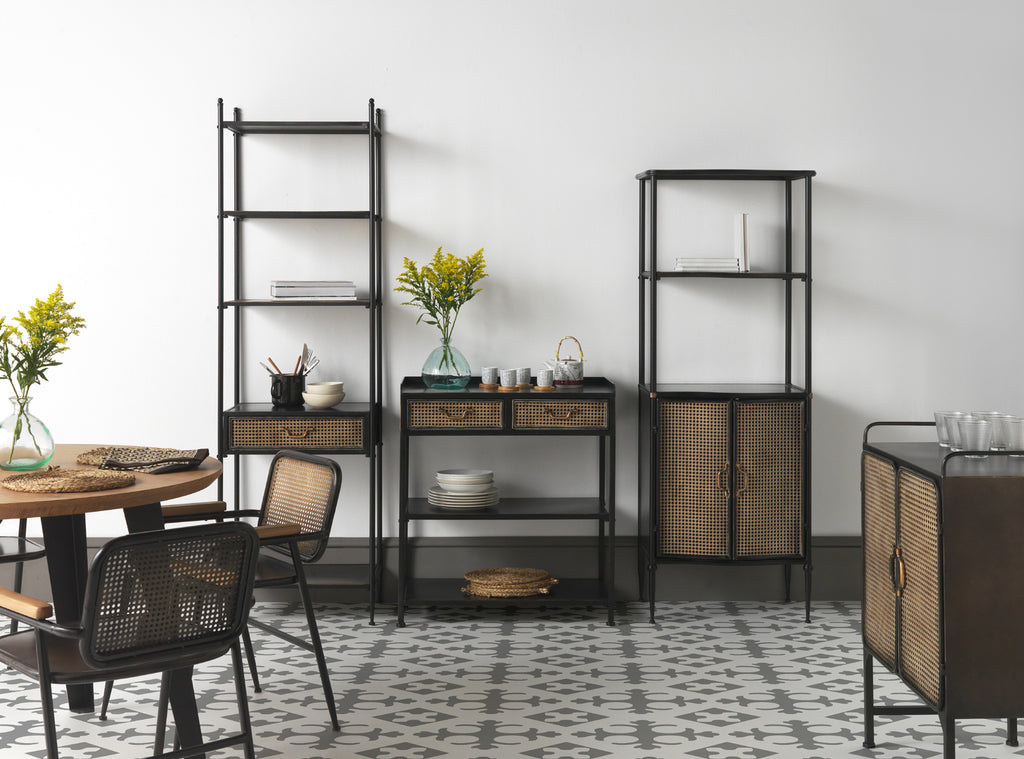 MUEBLE AUXILIAR ESTRUCTURA METAL