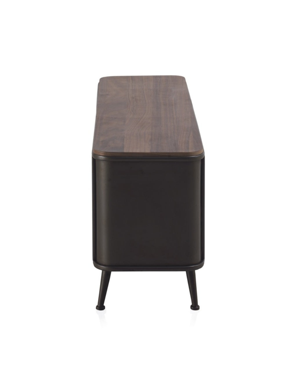 MUEBLE TV METALICO CON ENCIMERA Y 1 CAJON DE MADERA