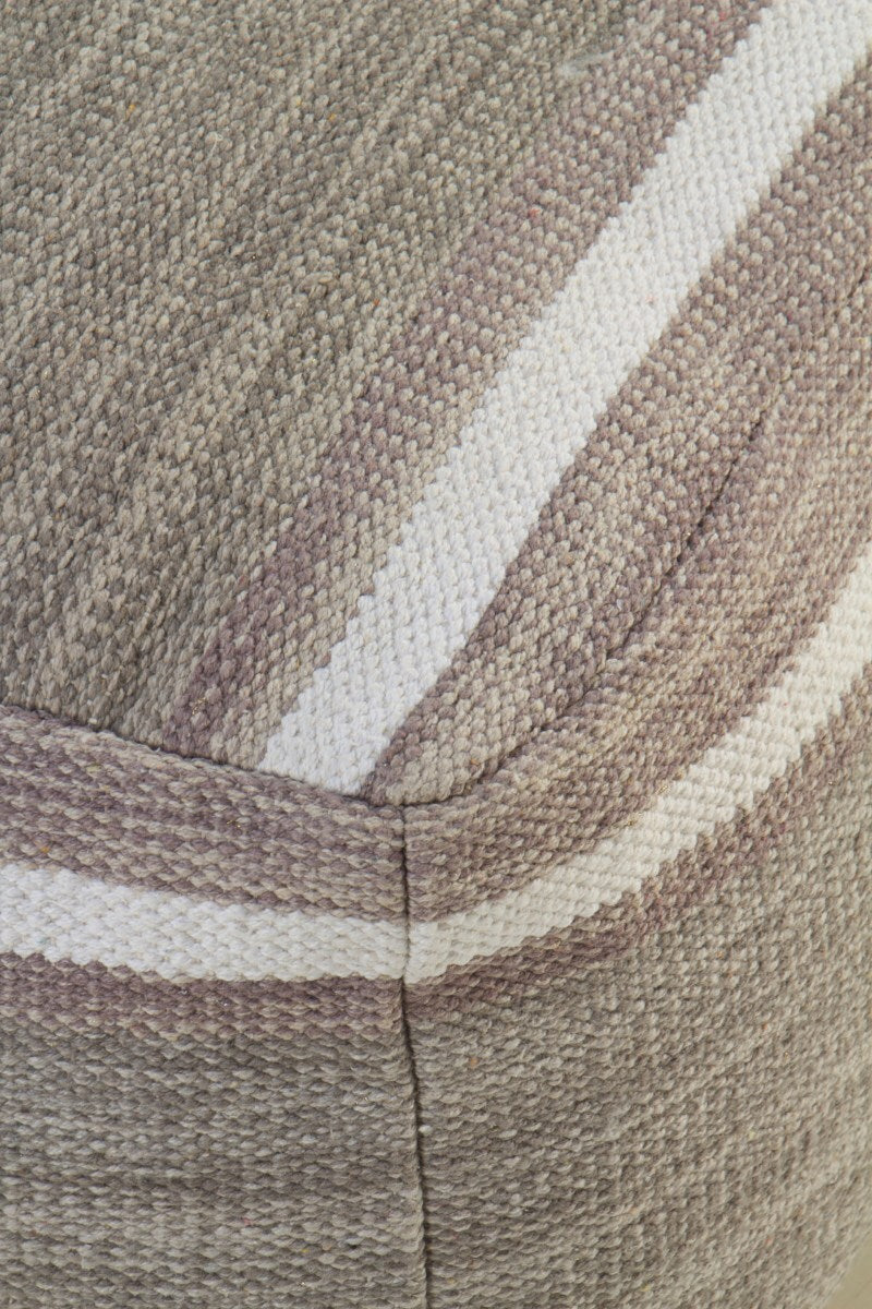 PUF ALGODON GRIS 45X45X35 CM