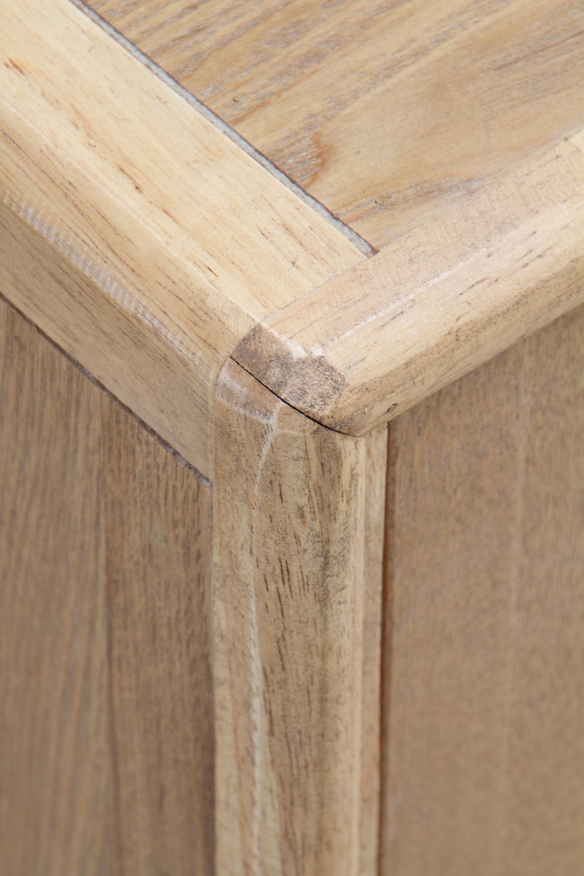 MESITA DE NOCHE 1 PUERTA MADERA DE FRESNO NATURAL