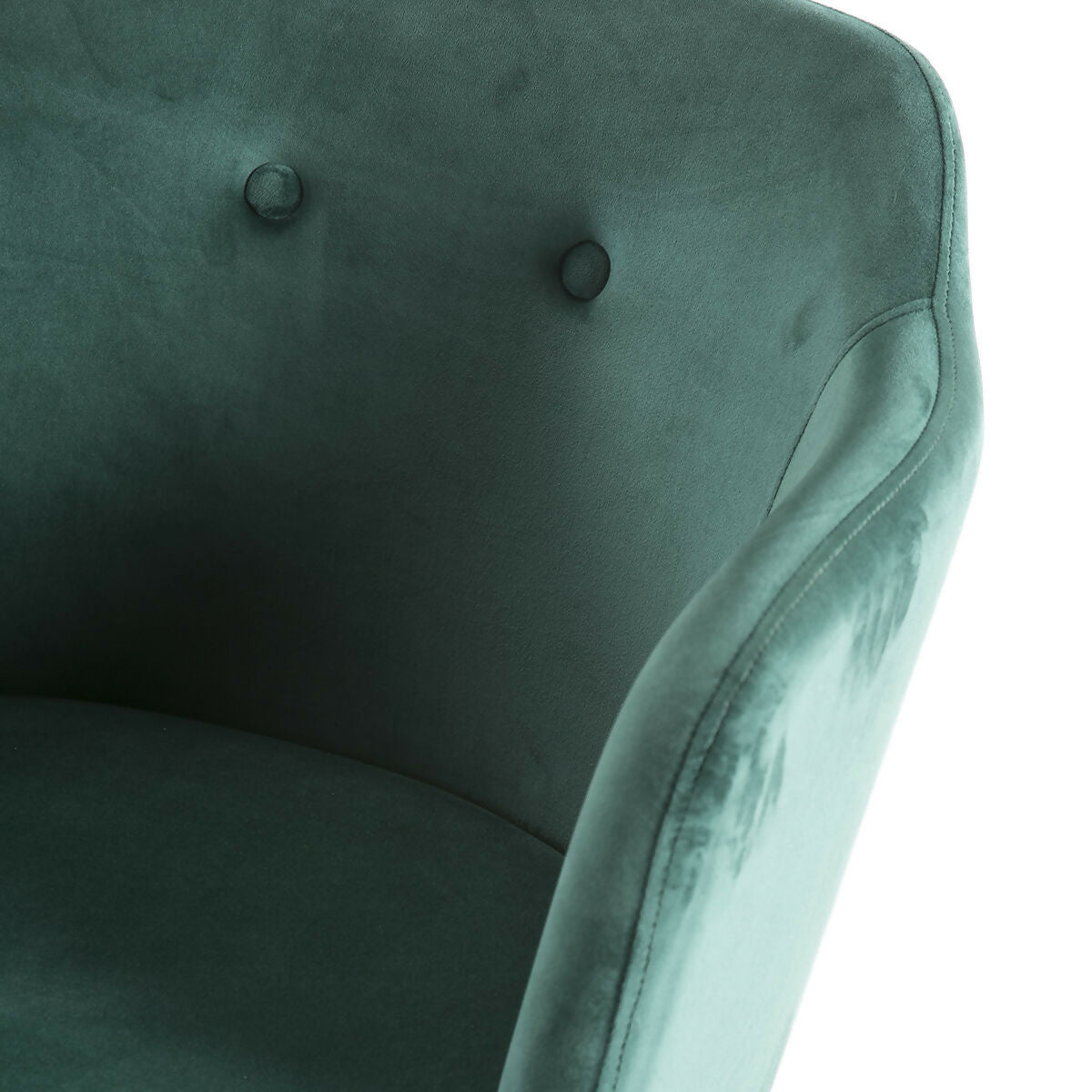 Silla 61x48x78 Madera de Haya/Tela Negro/Verde