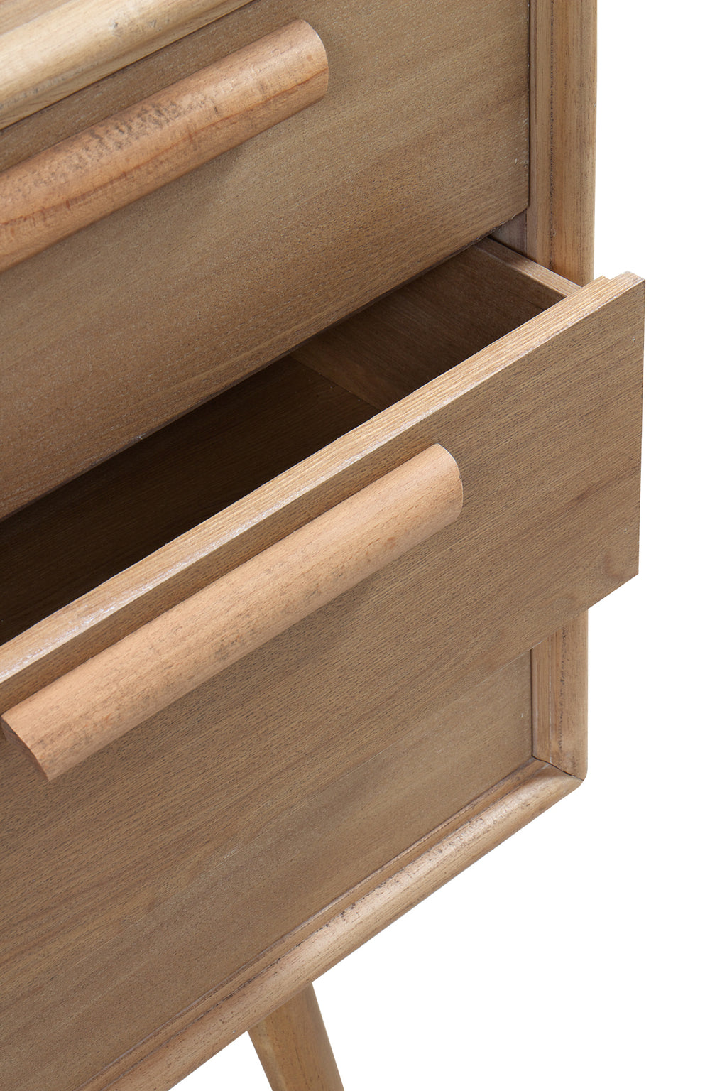 COMODA 6 CAJONES MADERA DE FRESNO NATURAL