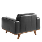 Sillón Chester piel negro
