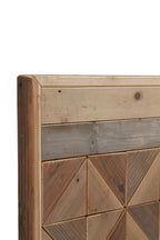 CABEZAL DE MADERA RECICLADA 165X60 CM