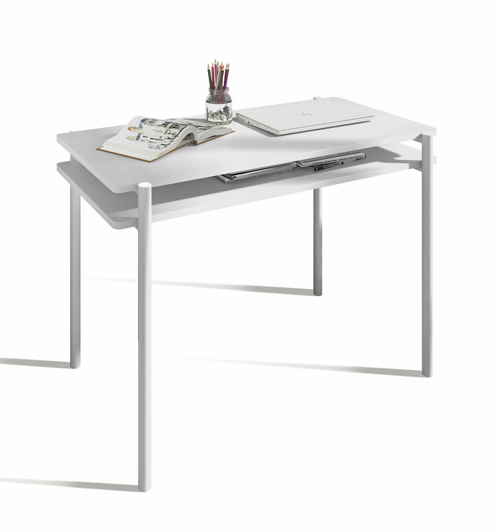 Escritorio moderno melamina y metal 623