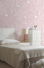 SINFONIER 5 CAJONES LACADO EN BLANCO CON FRONTIS DECORADO EN ORO