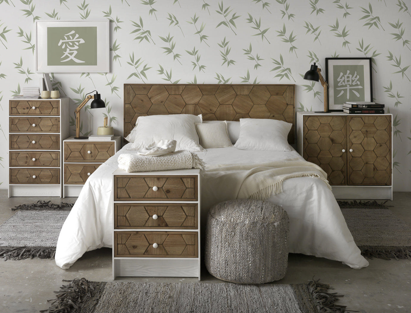 CABEZAL MADERA DE FRESNO 110X60