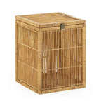 Cesto 40,5x40,5x51 Madera de Abeto/Bambú/Ratán -- Natural