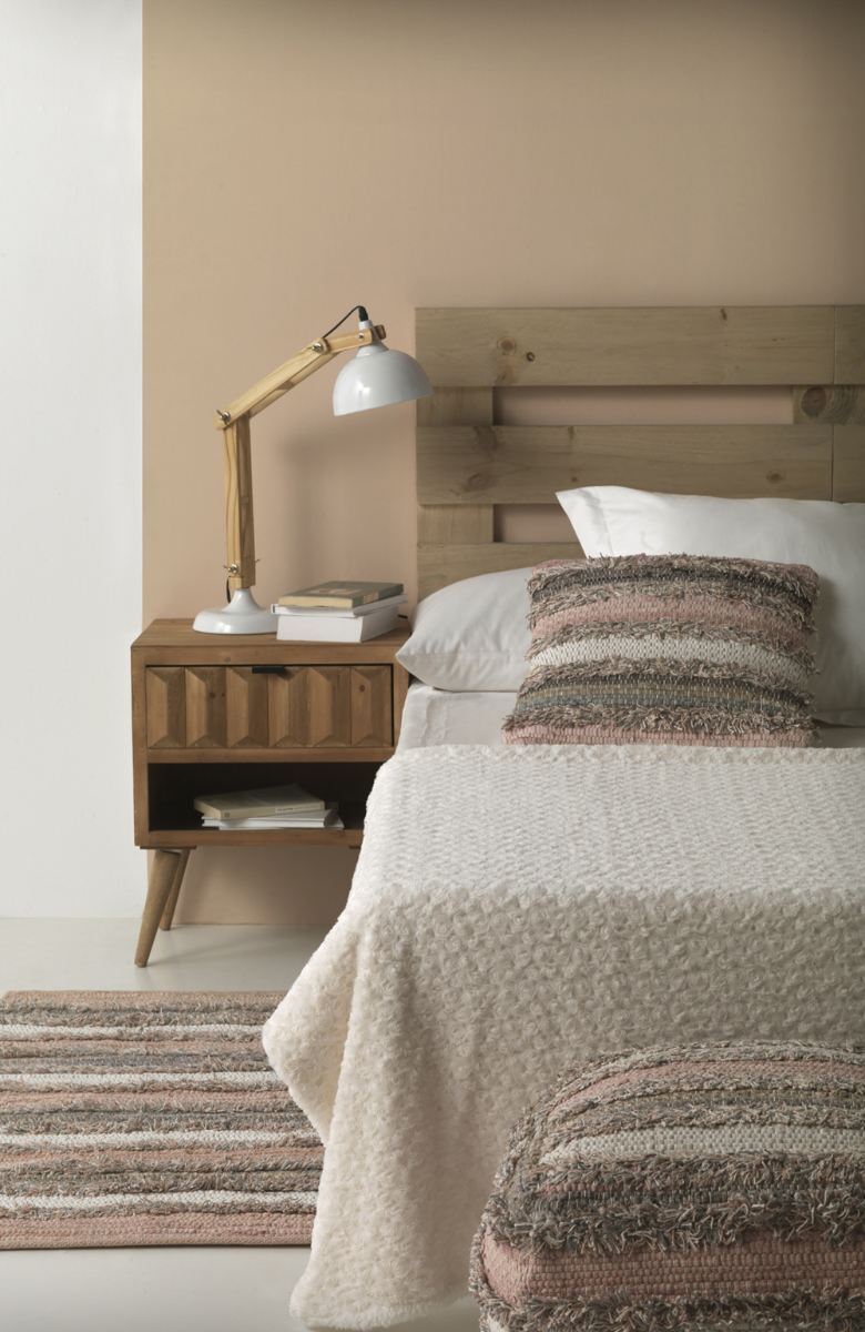 POUF ALGODON Y POLIESTER 45X45X35 CM