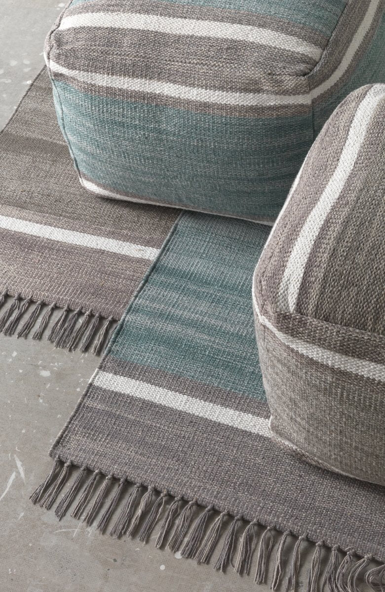 COJIN ALGODON VERDE AZULADO 45X45 CM