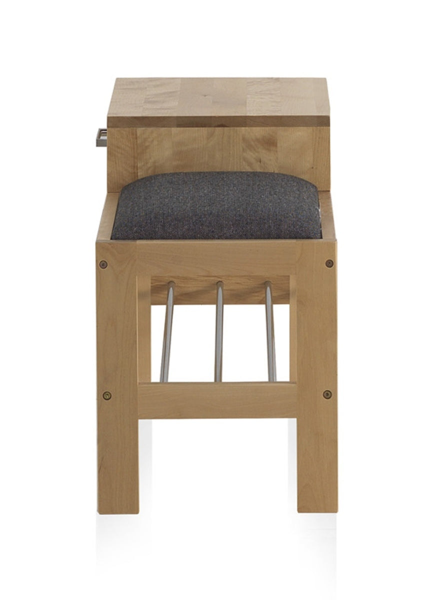 BANCO ZAPATERO MADERA NATURAL