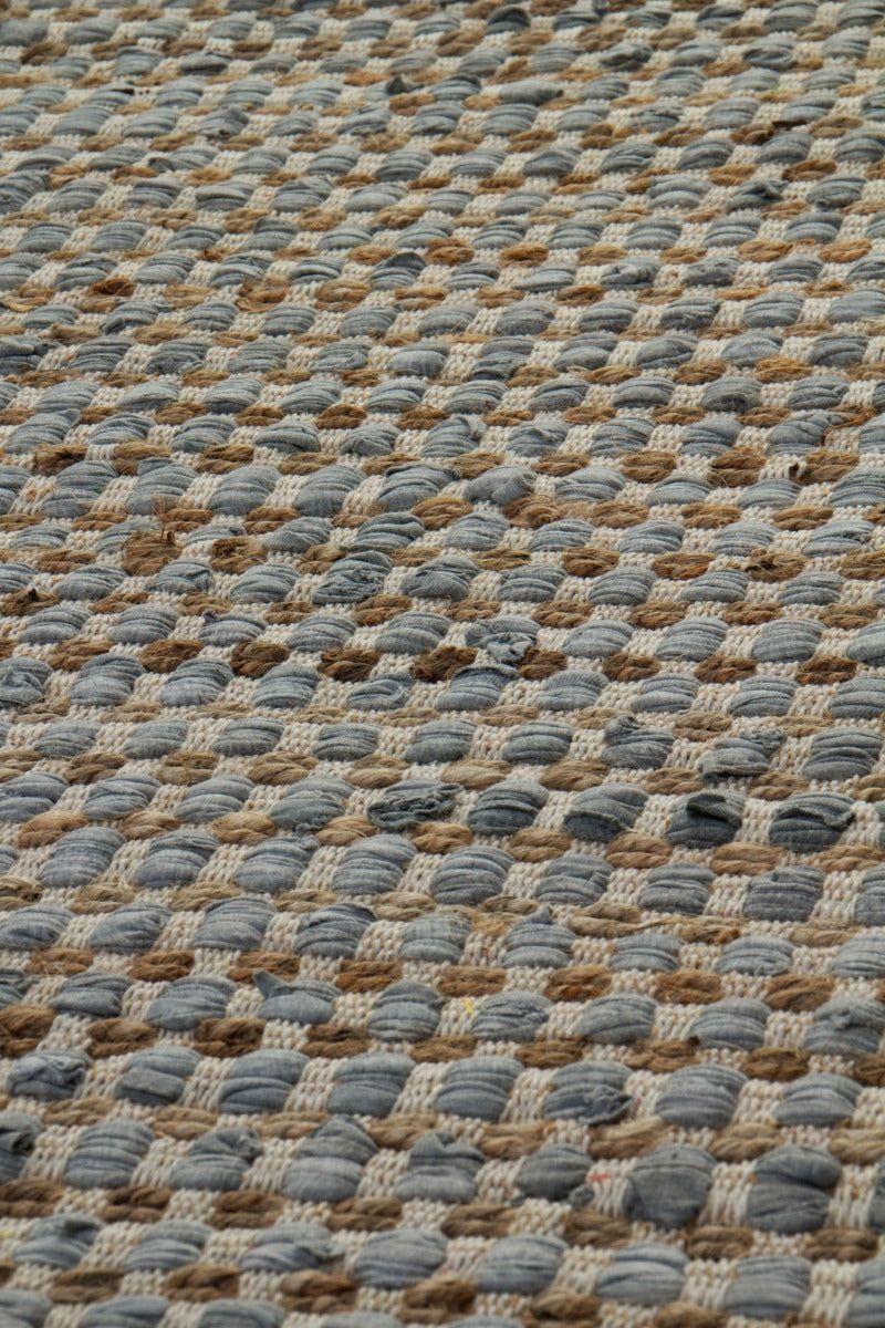 PUF ALGODON BEIGE 45X45X35 CM