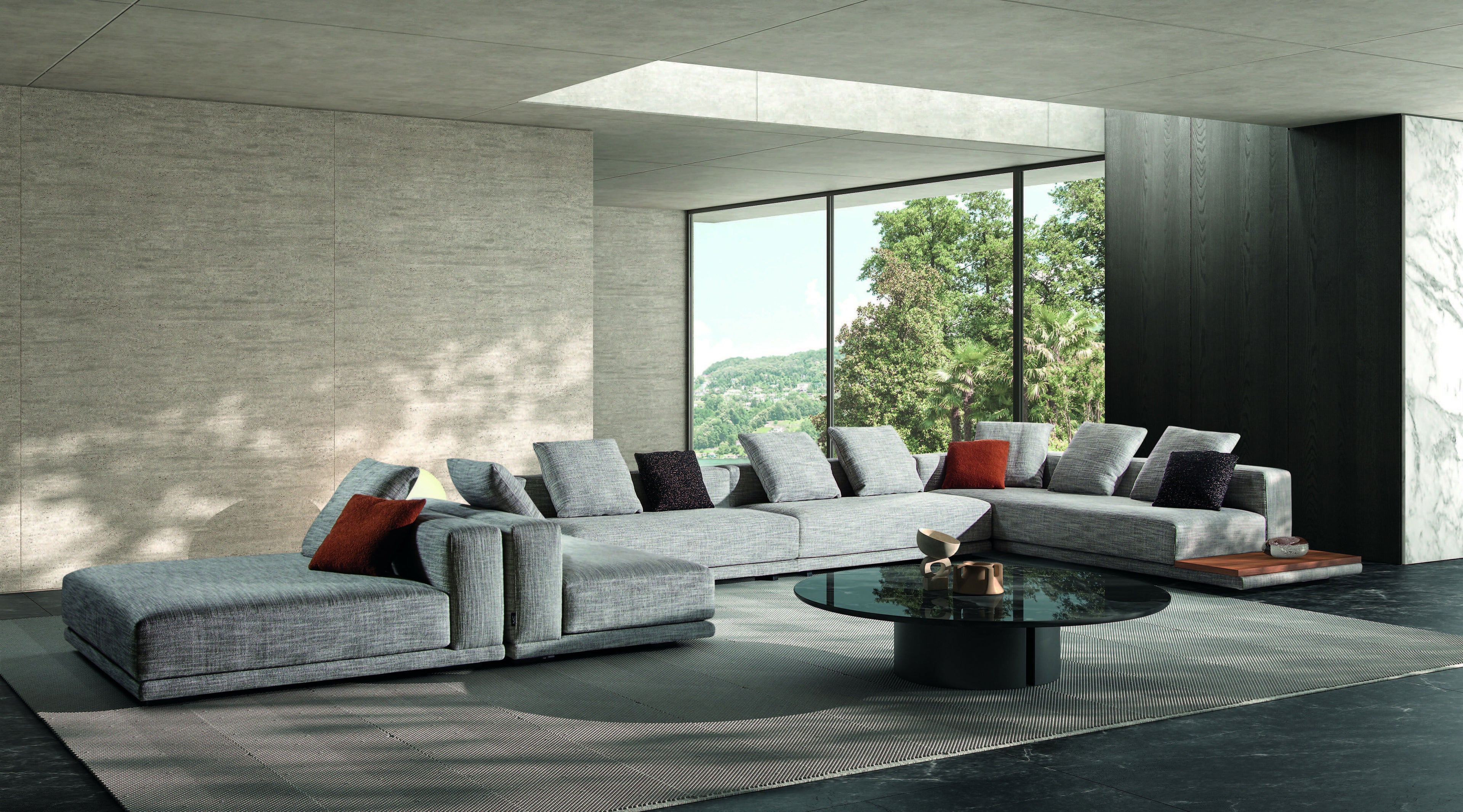 Hamilton composición de sofá moderna