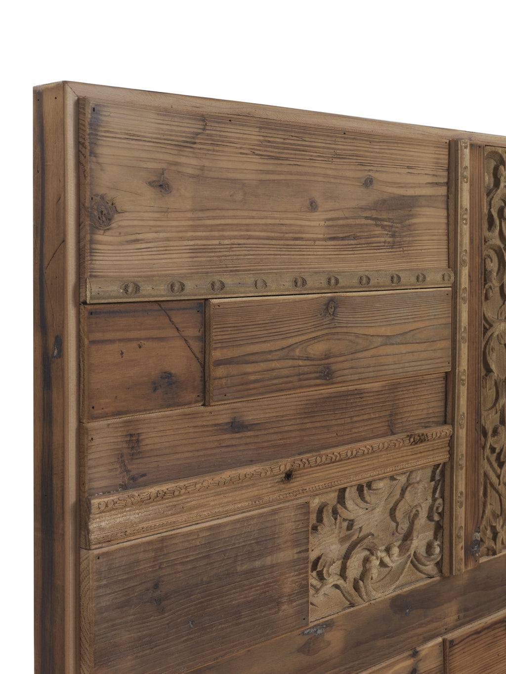 CABEZAL FRONTIS MADERA RECUPERADA NATURAL 145 X60