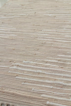 ALFOMBRA ALGODON BEIGE 60X120 CM