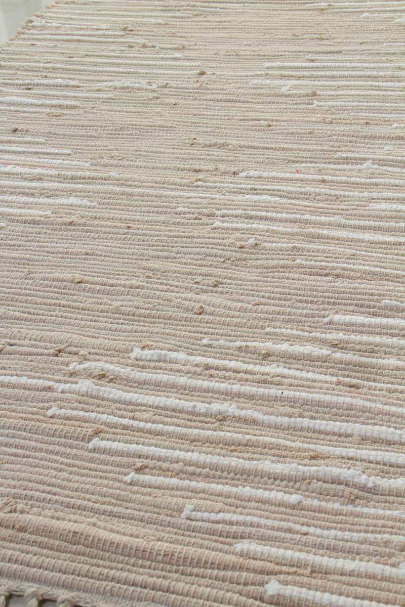 ALFOMBRA ALGODON BEIGE 60X120 CM
