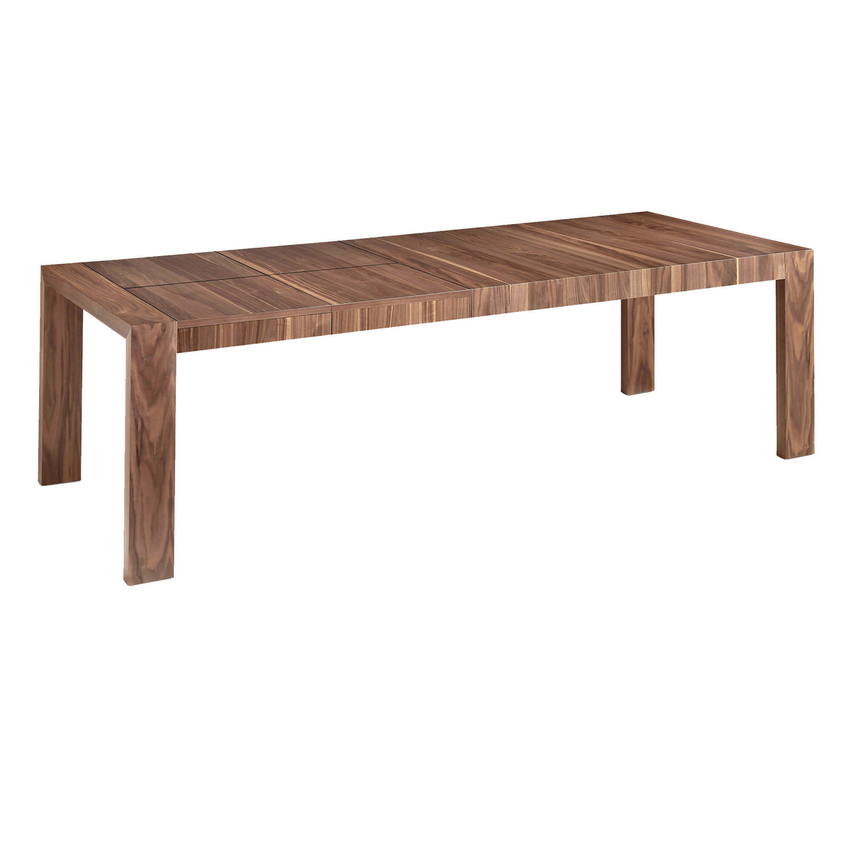 Mesa de comedor extensible rectangular de nogal de Ángel Cerdá, vista adicional 8